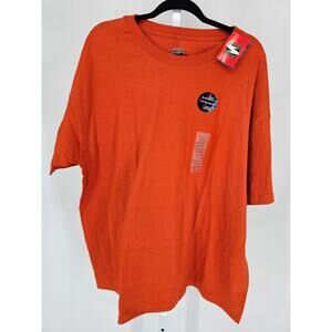 Vtg Simply for Sports Mens Sz XXL Short Sleeve Crew Neck T Shirt Orange NEW
